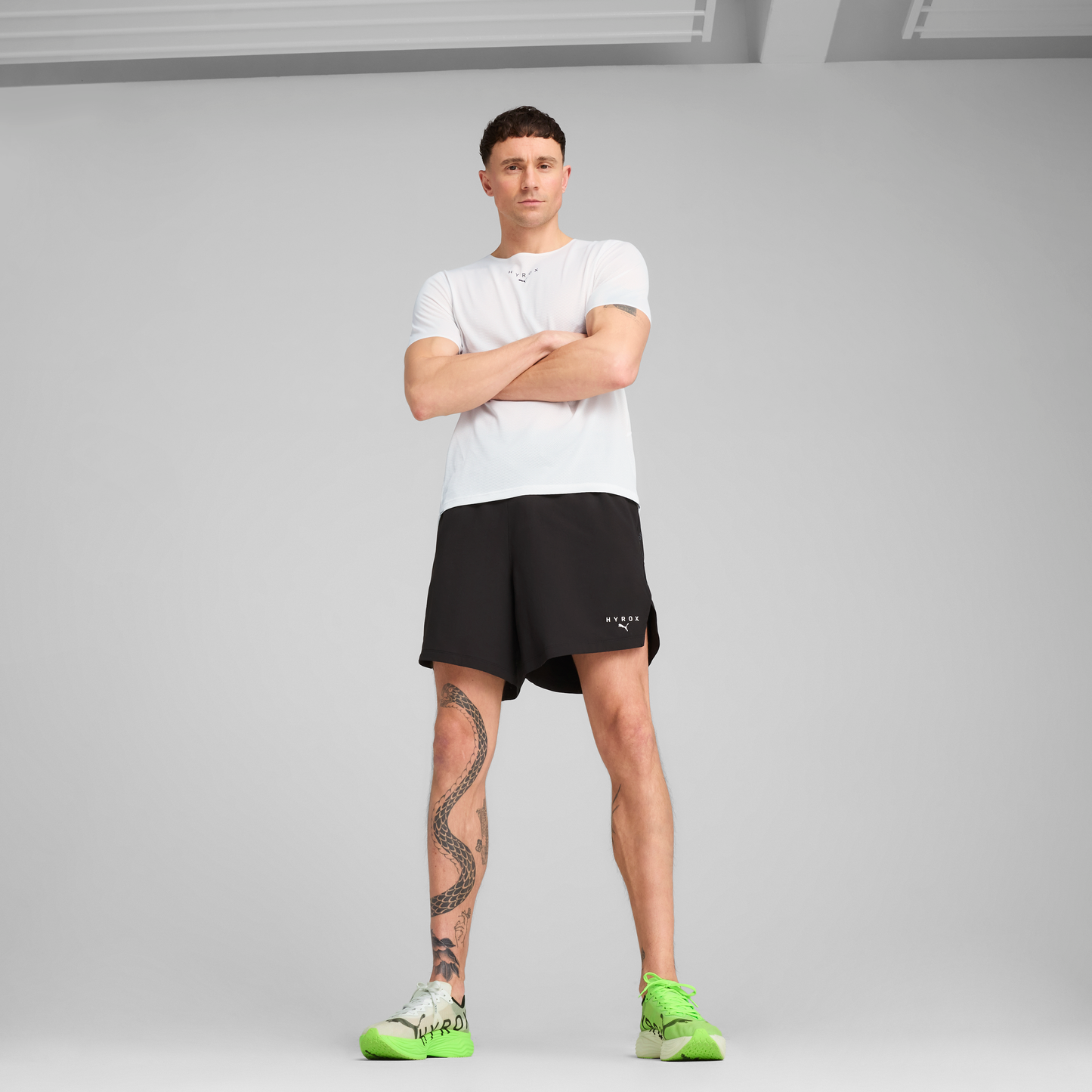 M PUMA x HYROX Ultraweave 6" Short Puma Black