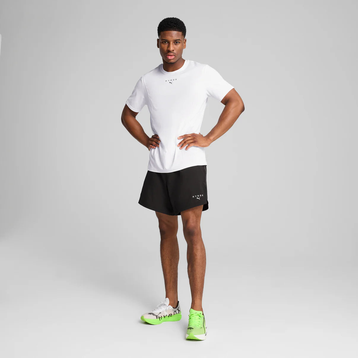 M PUMA x HYROX Cloudspun Tee PUMA White