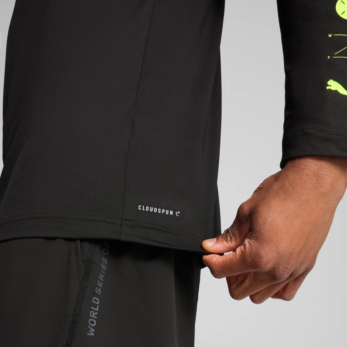 M PUMA x HYROX Cloudspun LS Tee Puma Black