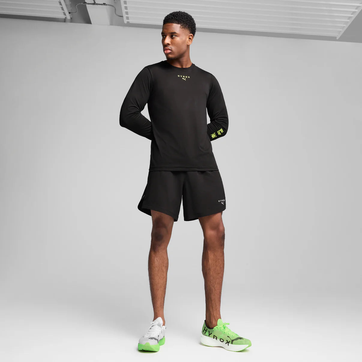 M PUMA x HYROX Cloudspun LS Tee PUMA Black