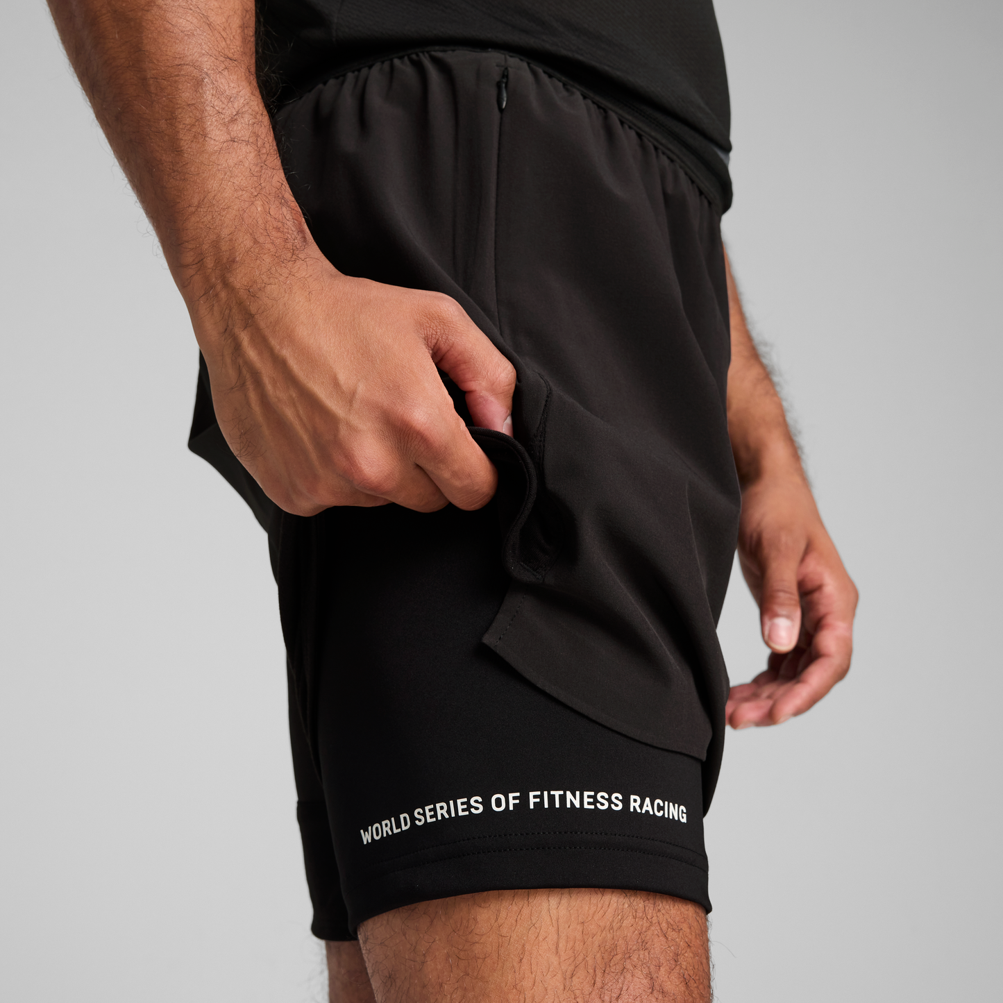 M PUMA x HYROX 2in1 Training Short Puma Black