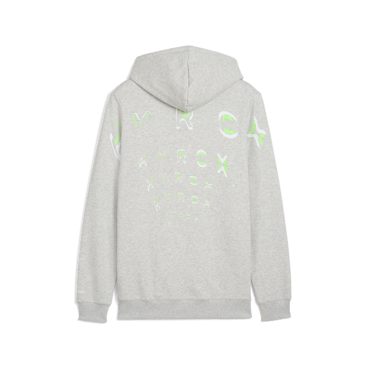 M PUMA x HYROX Heavyweight Hoodie Light Gray