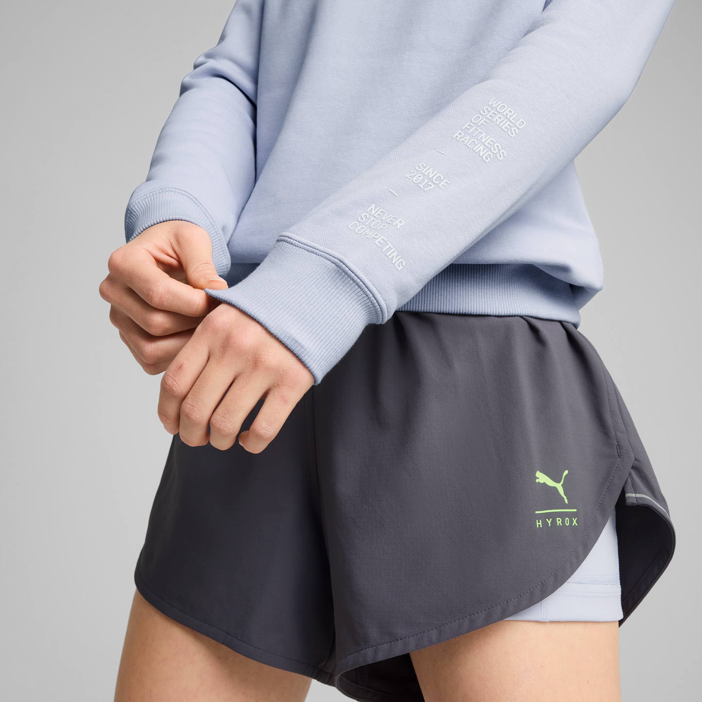 W PUMA x HYROX Crewneck Cool Weather