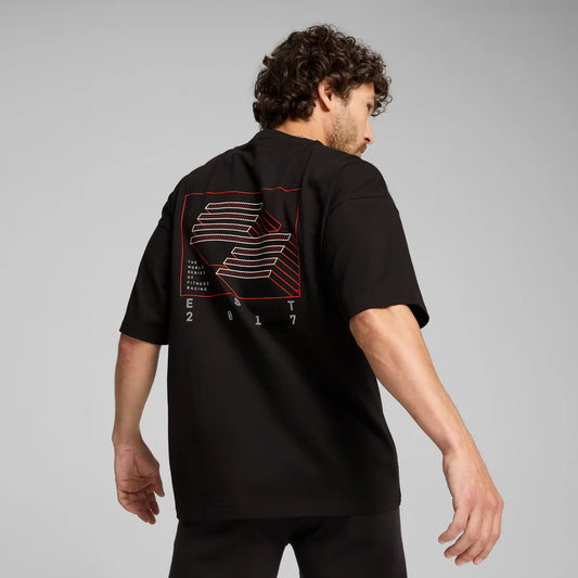 HYROX x PUMA Oversized Graphic Tee Puma Black