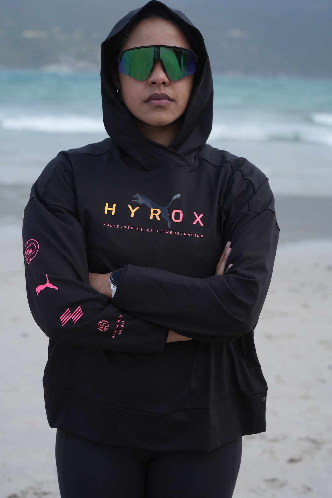 HYROX x PUMA Cloudspun Hoodie PUMA Black