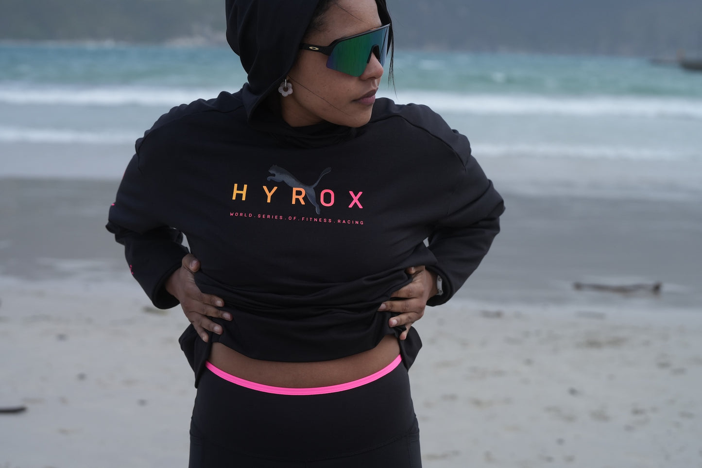 HYROX x PUMA Cloudspun Hoodie PUMA Black