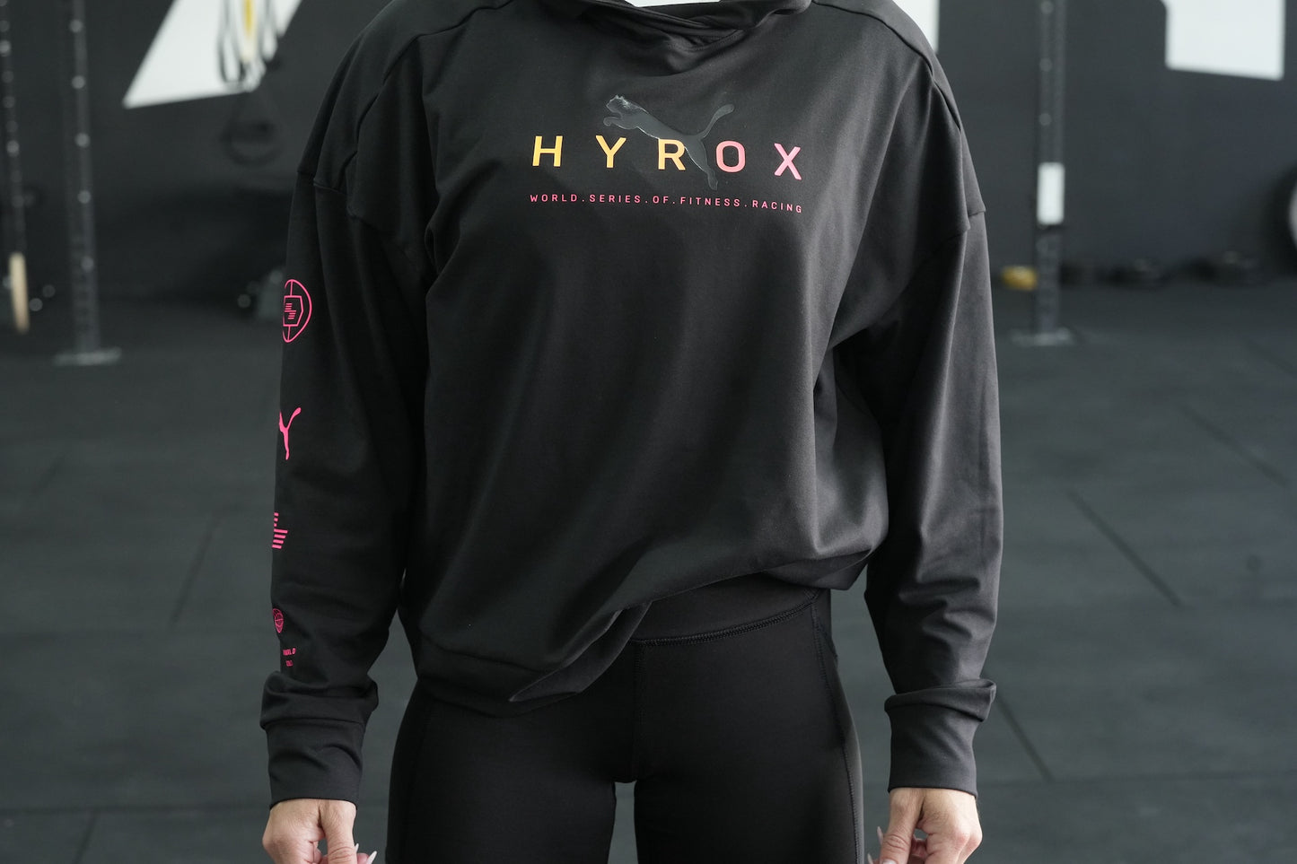 HYROX x PUMA Cloudspun Hoodie PUMA Black