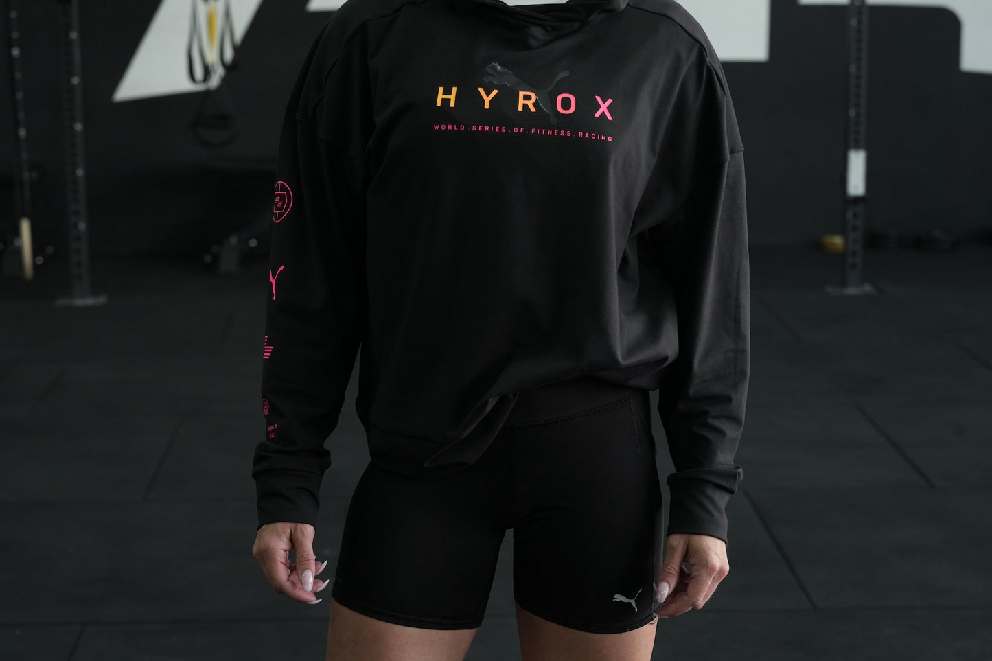 HYROX x PUMA Cloudspun Hoodie PUMA Black