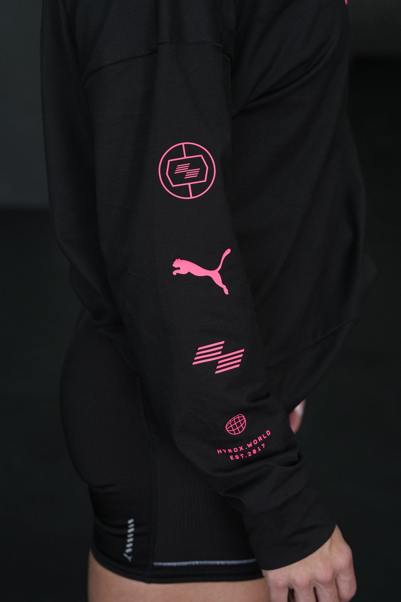 HYROX x PUMA Cloudspun Hoodie PUMA Black