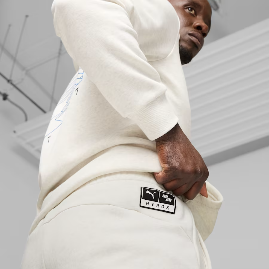 PUMA x HYROX Logo Pants FL PUMA White Heather