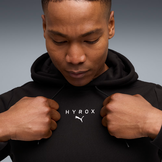 M PUMA x HYROX HEAVYWEIGHT HOODIE PUMA Black