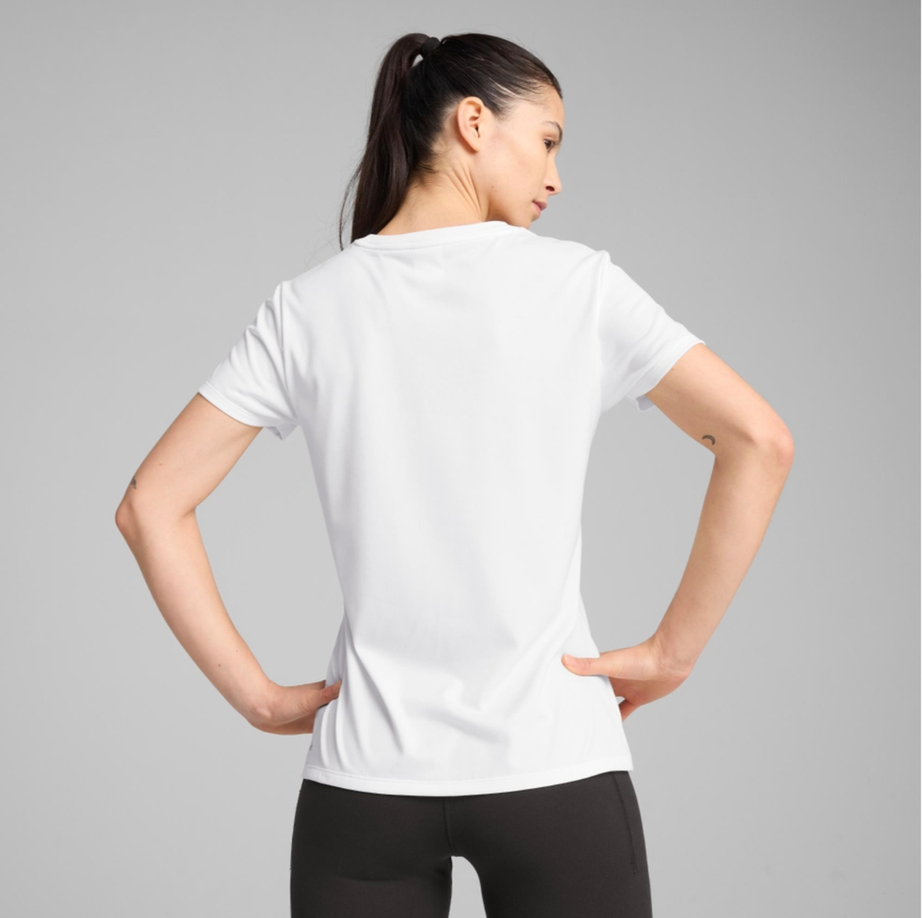 W PUMA x HYROX Tad Tee Puma White