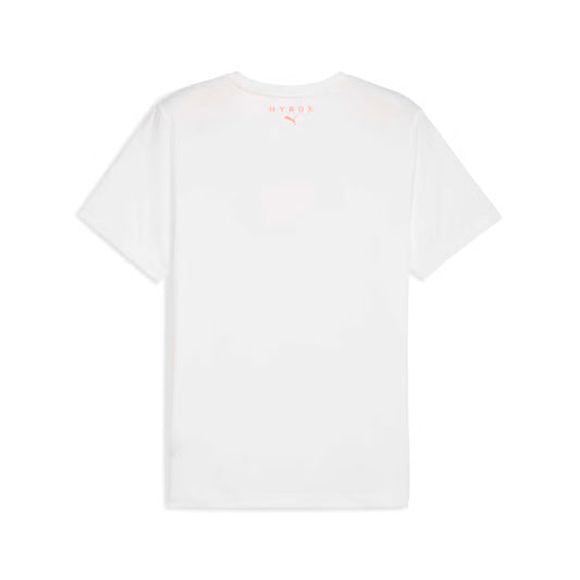 M PUMA x HYROX POLY GRAPHIC TEE PUMA White
