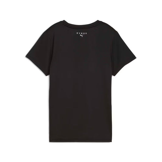 W PUMA x HYROX POLY GRAPHIC TEE PUMA Black