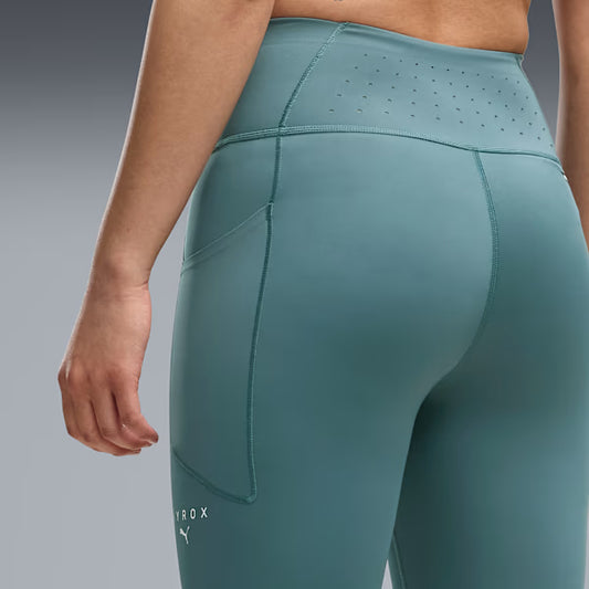 W PUMA X HYROX PWRMODE 7/8 TIGHTS Herb Garden