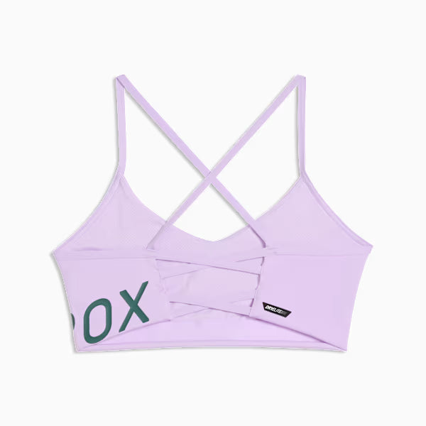 W PUMA X HYROX STRAPPY PWRMODE BRA Light Lavender