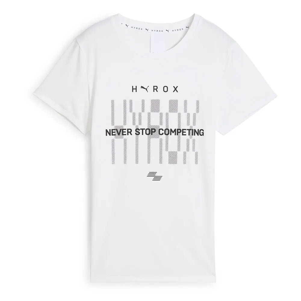 W PUMA x HYROX Tad Tee Puma White