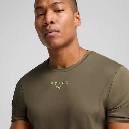 M PUMA x HYROX Cloudspun Tee Loden Green