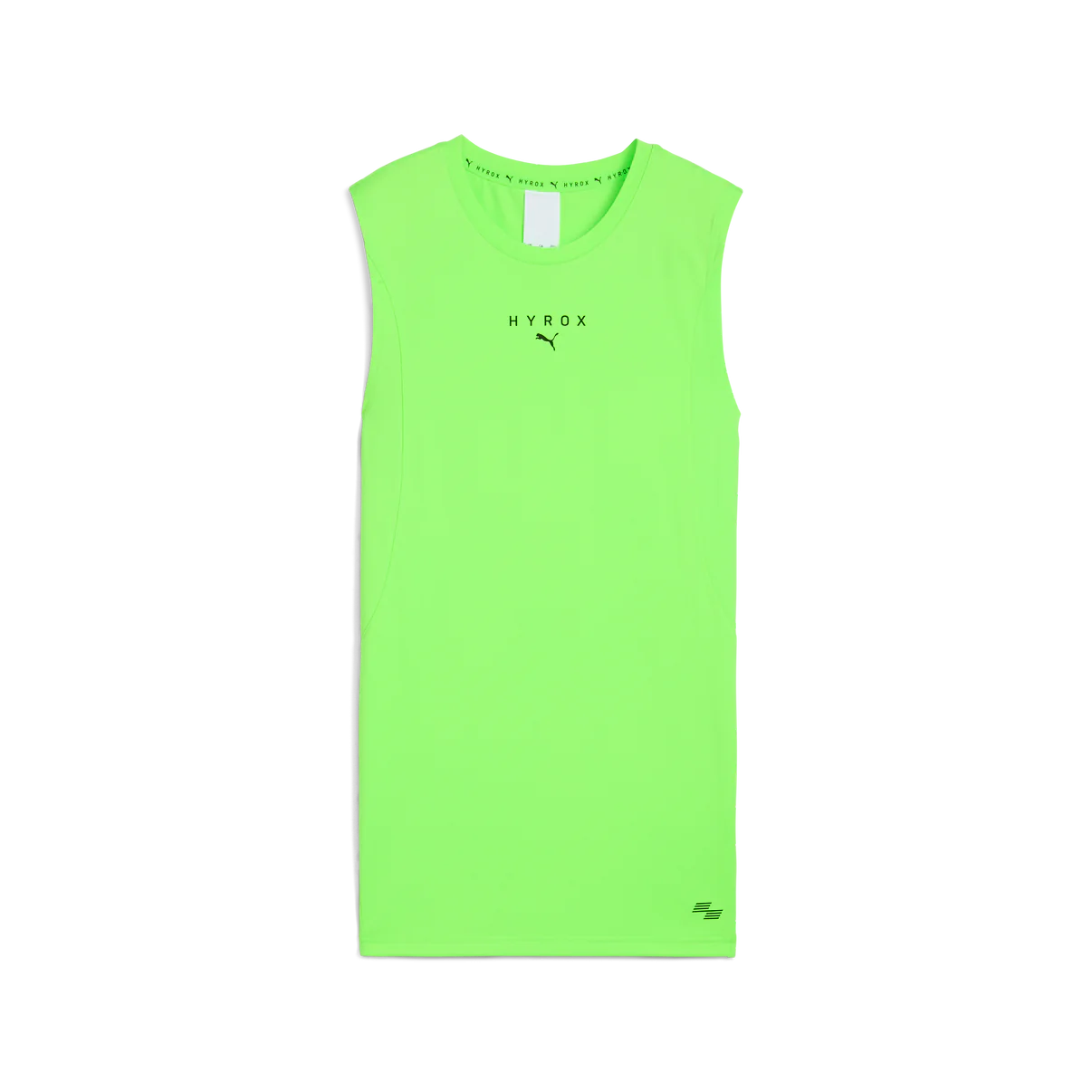 M PUMA x HYROX Cloudspun Tank Green Glare