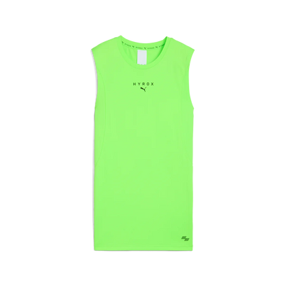 M PUMA x HYROX Cloudspun Tank Green Glare