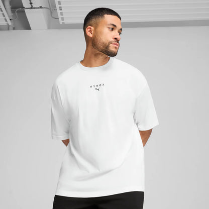 M PUMA x HYROX M Oversize Tee PUMA White