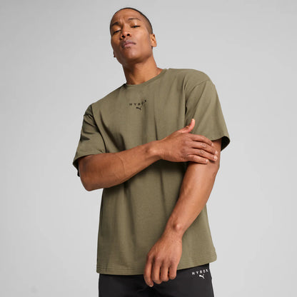 M PUMA x HYROX M Oversize Tee Loden Green