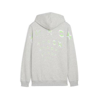 M PUMA x HYROX Heavyweight Hoodie Light Gray