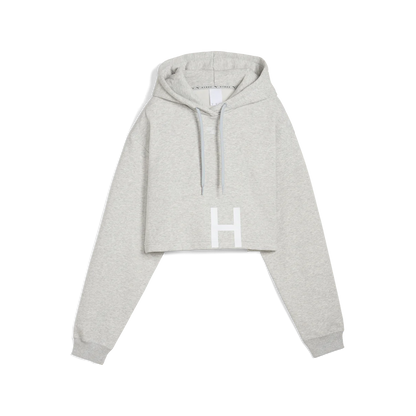 W PUMA x HYROX Heavyweight Hoodie Light Gray Heather