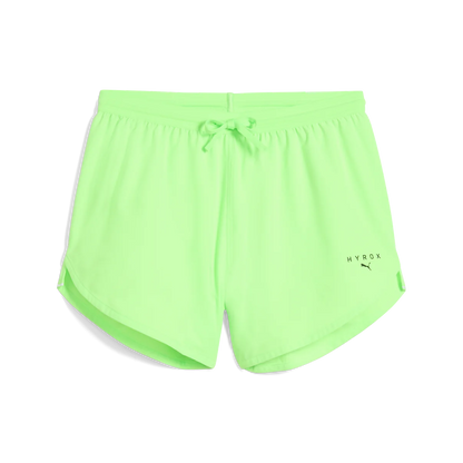 W PUMA x HYROX Ultraweave Velocity 4" Short - Green