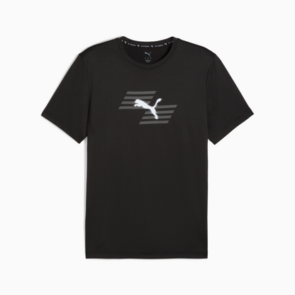 M PUMA x HYROX POLY GRAPHIC TEE PUMA Black
