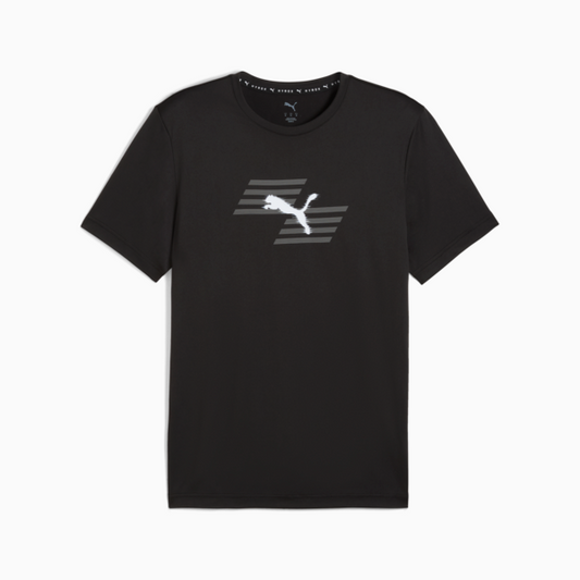M PUMA x HYROX POLY GRAPHIC TEE PUMA Black