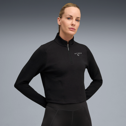 W PUMA x HYROX Cloudspun 1/4 Zip Top
