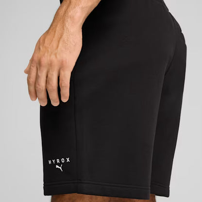 UNISEX PUMA x HYROX SWEAT SHORT PUMA Black