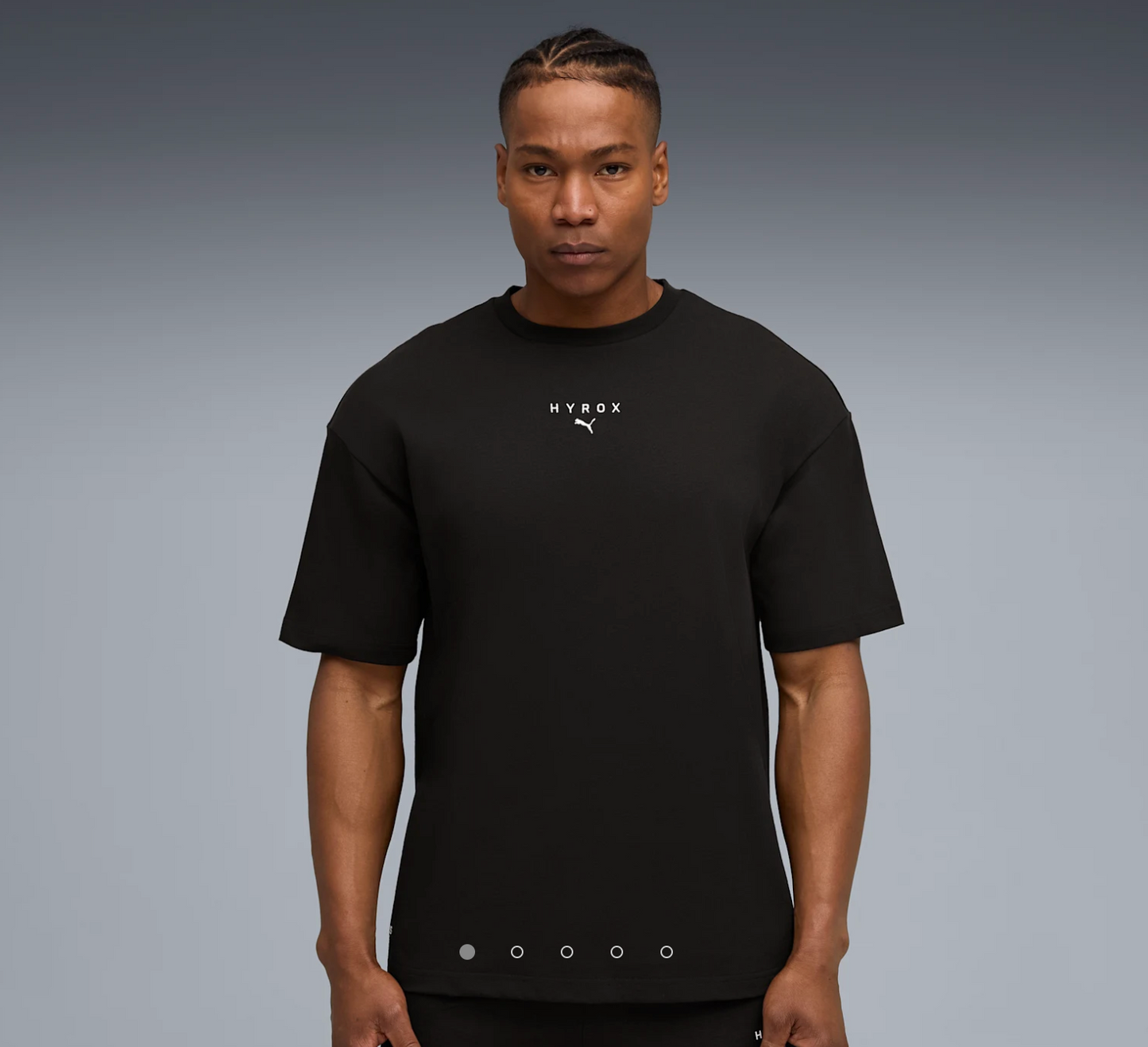 Mens PUMA x HYROX LIFESTYLE TEE