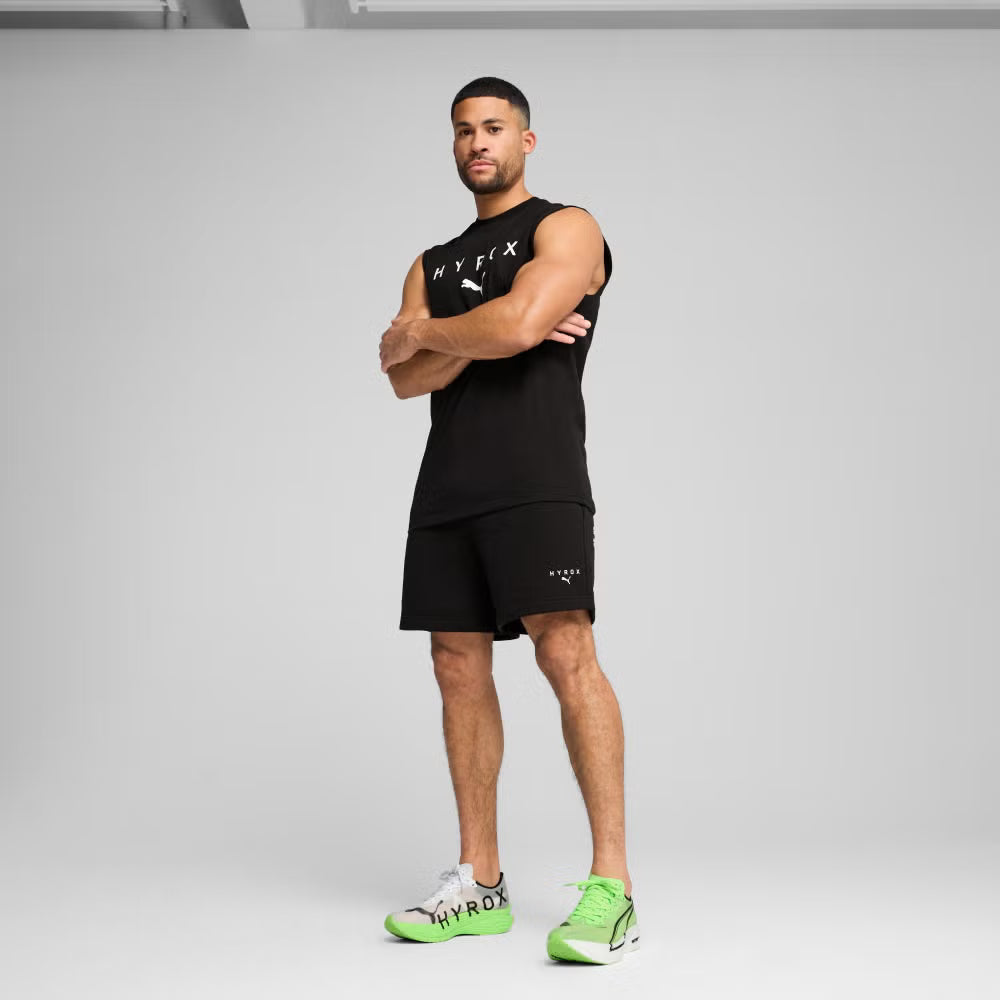 UNISEX PUMA x HYROX CUTOFF TANK PUMA Black