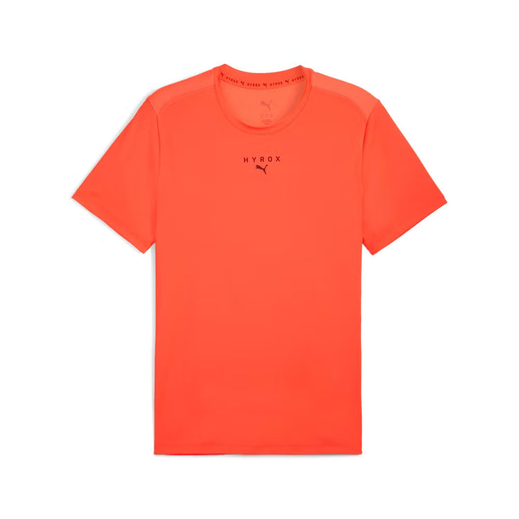 M PUMA x HYROX CLOUDSPUN THERMOADAPT TEE Glowing Red