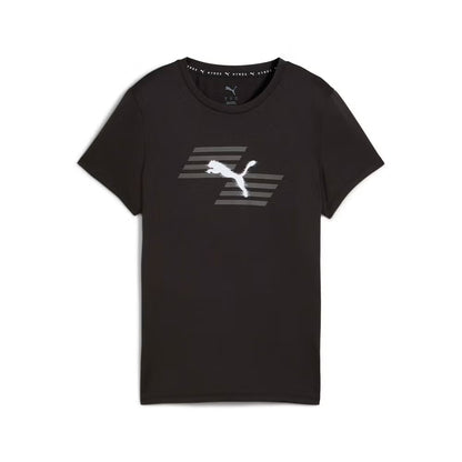 W PUMA x HYROX POLY GRAPHIC TEE PUMA Black