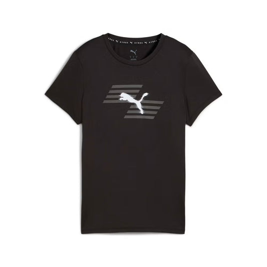 W PUMA x HYROX POLY GRAPHIC TEE PUMA Black