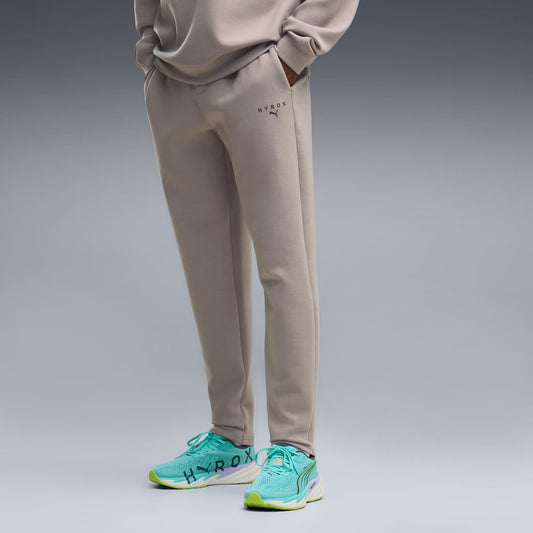 M PUMA X HYROX CLOUDSPUN ELEVATED PANTS Mouse Gray
