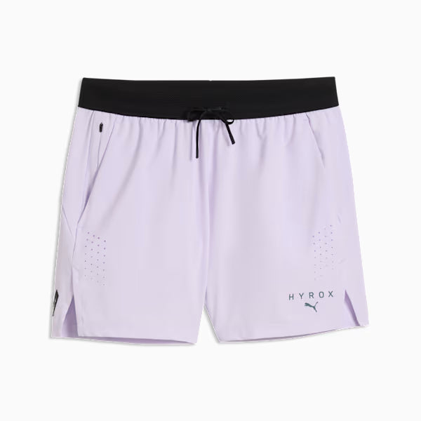 M PUMA X HYROX PWRMODE 5" SHORTS Light Lavender