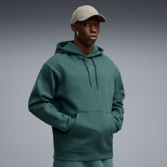 M PUMA X HYROX HEAVYWEIGHT HOODIE Herb Garden