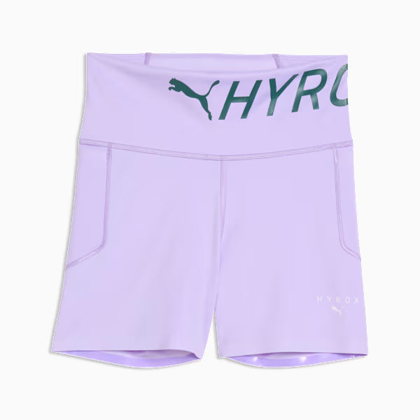 W PUMA x HYROX PWRMODE 4" SHORT TIGHTS Light Lavender