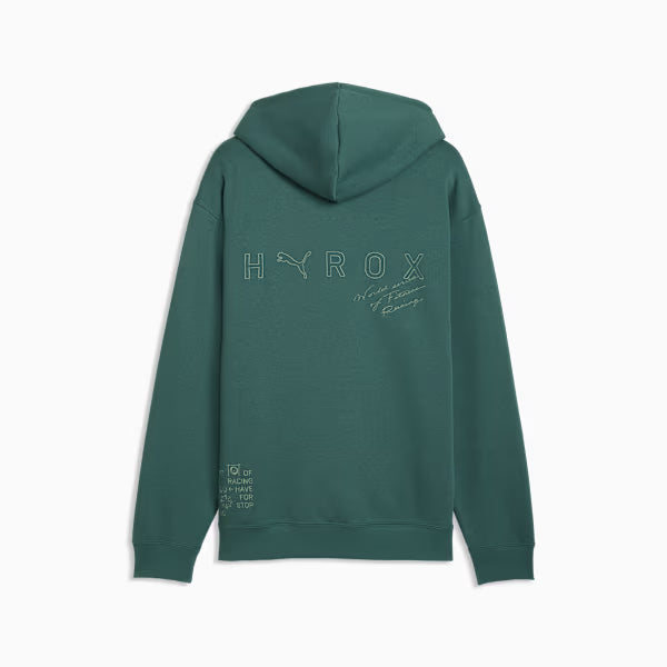 M PUMA X HYROX HEAVYWEIGHT HOODIE Herb Garden