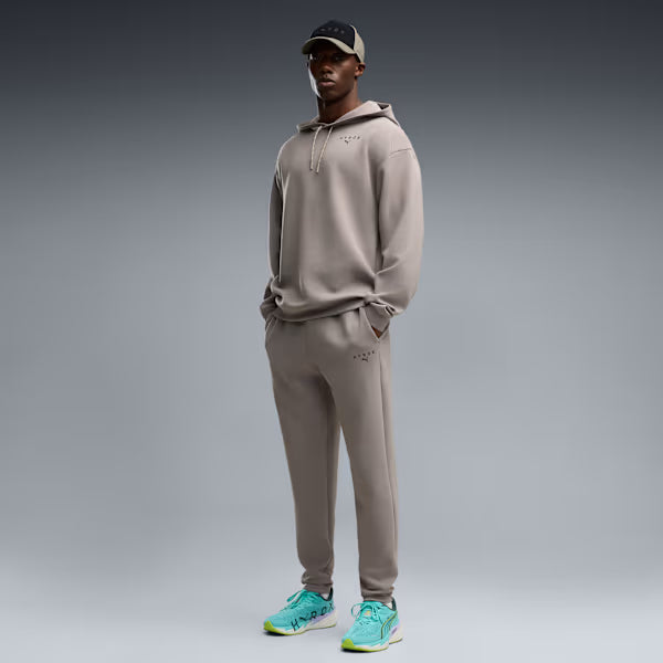 M PUMA X HYROX CLOUDSPUN HOODIE Mouse Gray