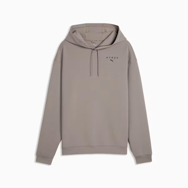 M PUMA X HYROX CLOUDSPUN HOODIE Mouse Gray