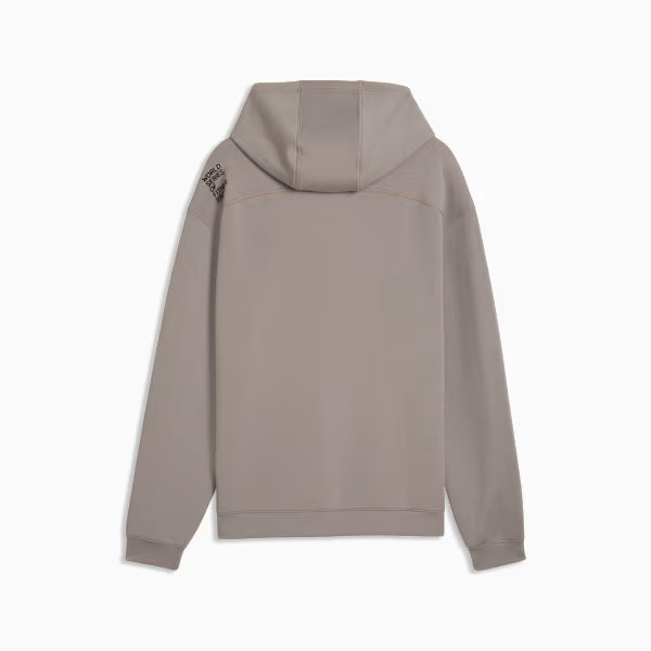 M PUMA X HYROX CLOUDSPUN HOODIE Mouse Gray