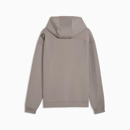M PUMA X HYROX CLOUDSPUN HOODIE Mouse Gray