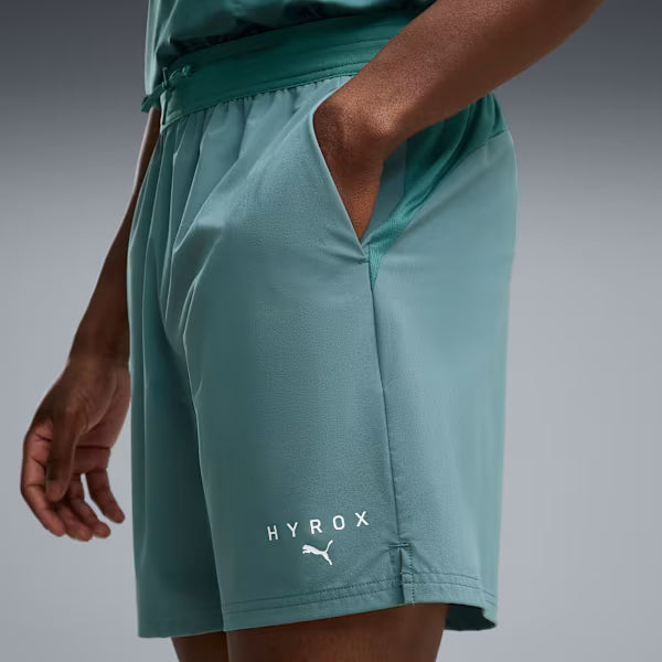 M PUMA x HYROX 7" PWRTRAIN SHORTS Herb Garden