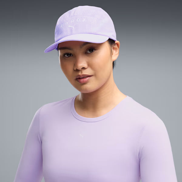 PUMA x HYROX RUNNING 5 Panel Cap Graphic Light Lavender