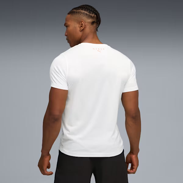 M PUMA x HYROX POLY GRAPHIC TEE PUMA White